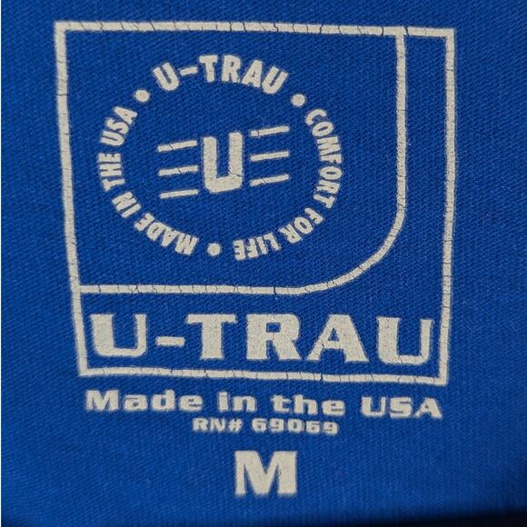 Kentucky Wildcats U-Trau Women’s M Blue V-Neck T-Shirt UK College NCAA Made USA - Picture 4 of 6